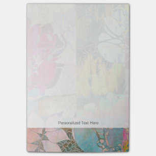 Post-it® Motif grunge floral d'art