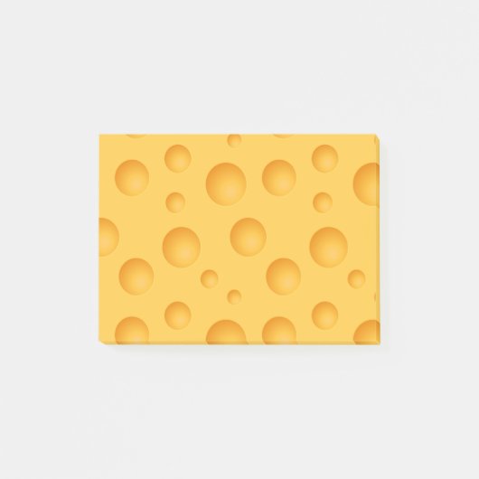 Post-it® Motif jaune de fromage (Devant)