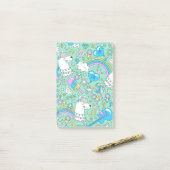 Post-it® motif lama 2 (Sur un bureau)