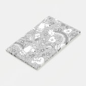 Post-it® motif lama 4 (Incliné)