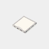 Post-it® Motif léopard rose, nom personnalisé (Incliné)