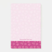 Post-it® Motif magenta de baie (Devant)
