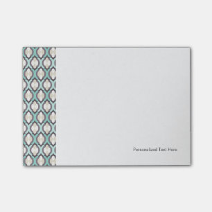 Post-it® Motif marocain de turquoise