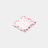 Post-it® Motif mignon d'ananas et de pastèque (Incliné)
