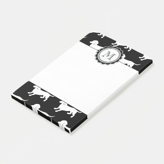 Post-it® Motif mignon de teckel (Incliné)