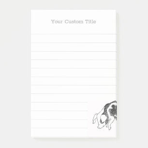 Post-it® Motif minimaliste de Cottagecore vintage représent