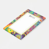 Post-it® Motif multicolore Art Déco (Incliné)