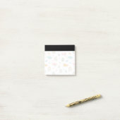 Post-it® Motif nuage Rainbow et pluie amusant (Sur un bureau)