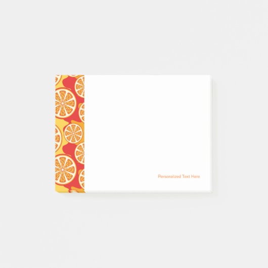 Post-it® motif orange (Devant)