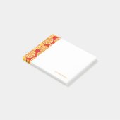 Post-it® motif orange (Incliné)