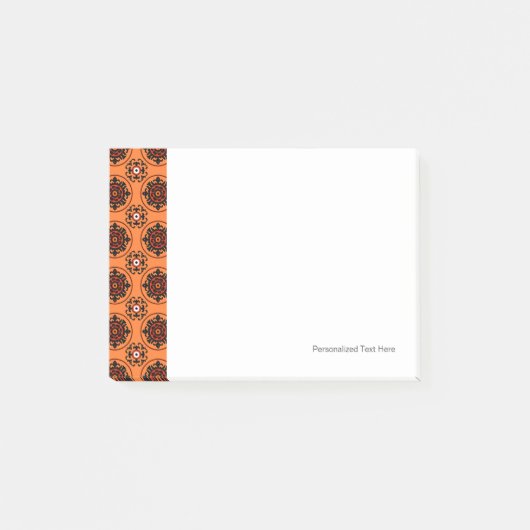 Post-it® Motif orange de Suzani (Devant)