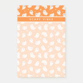 Post-it® Motif Orange Fantôme Gribouillis (Devant)