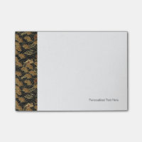Motif oriental de dragon de mer