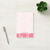 Post-it® Motif oriental de fleur de prune (Bureau)