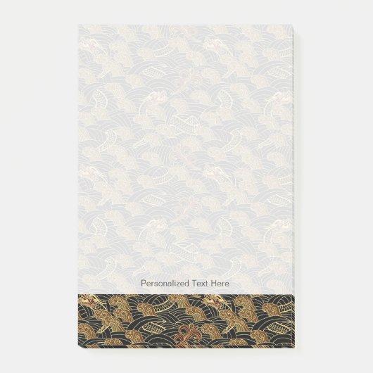 Post-it® Motif oriental du dragon de mer (Devant)