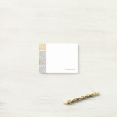 Post-it® motif ornemental (Sur un bureau)