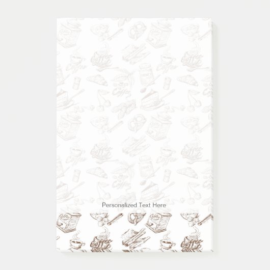 Post-it® motif papier (Devant)