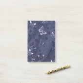 Post-it® Motif papillon 17 (Sur un bureau)