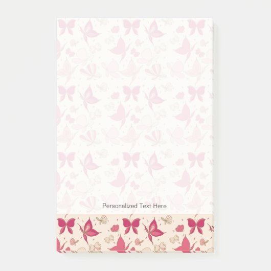 Post-it® motif papillon 2 (Devant)