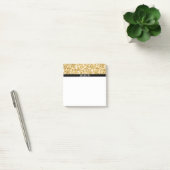 Post-it® Motif Parties scintillant Blanc Et Or (Bureau)