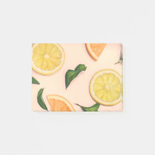 Post-it® Motif pastel aux fruits