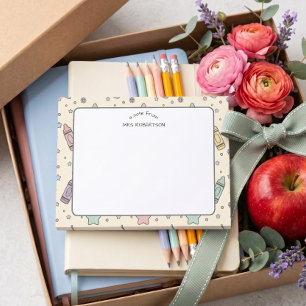 Post-it® Motif pastel de crayon pour l'appréciation des ens