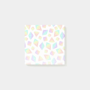Post-it® Motif Pastel Rainbow Crystals
