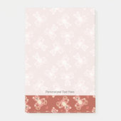 Post-it® motif patchwork d'ours (Devant)