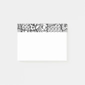 Post-it® Motif Patchwork Noir & Blanc 02 (Devant)