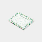 Post-it® Motif Plante de Cactus d'aquarelle (Incliné)