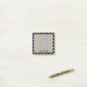 Post-it® Motif Pois Rainbow (Sur un bureau)