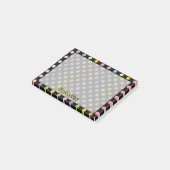 Post-it® Motif Pois Rainbow (Incliné)