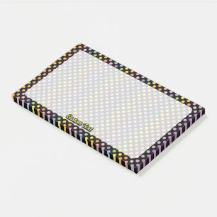 Post-it® Motif Pois Rainbow