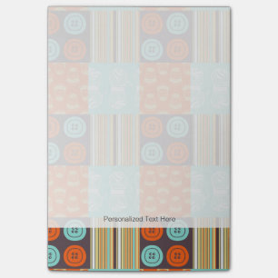 Post-it® motif pop-art - couture