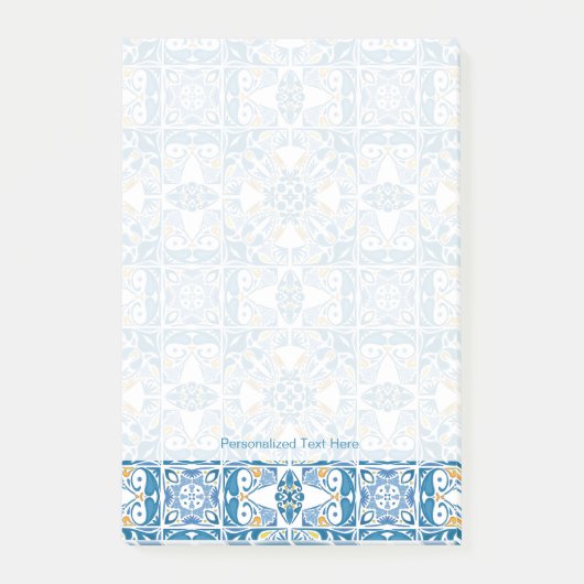 Post-it® Motif portugais de tuile (Devant)