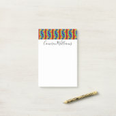 Post-it® Motif Rainbow Fist (Sur un bureau)