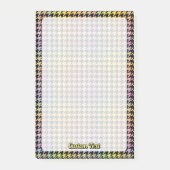 Post-it® Motif Rainbow Houndstooth (Devant)