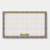 Post-it® Motif Rainbow Houndstooth (Devant)