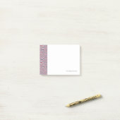 Post-it® Motif rayé 2 (Sur un bureau)