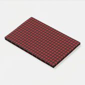 Post-it® Motif Red Black Weaver (Incliné)