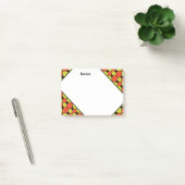 Post-it® Motif rétro Abstrait floral (Bureau)
