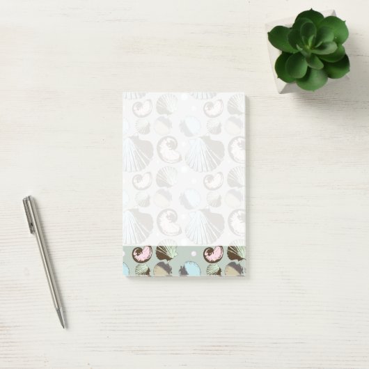 Post-it® Motif Retro Seashell (Bureau)