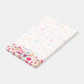 Post-it® Motif romantique coloré (Incliné)