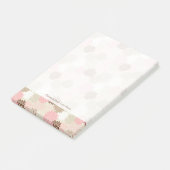 Post-it® Motif rose et Brown de maman (Incliné)