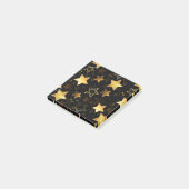 Post-it® Motif sans couture avec étoiles d'or (Incliné)