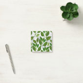 Post-it® Motif sans couture avec Feuilles de thé vert (Bureau)