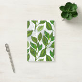 Post-it® Motif sans couture avec Feuilles de thé vert (Bureau)