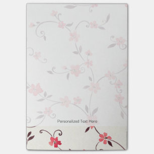 Post-it® Motif sans couture d'aquarelle avec le ressort