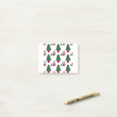 Post-it® Motif sans couture de Noël (Sur un bureau)