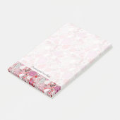 Post-it® motif savoureux avec oiseaux et fleurs (Incliné)